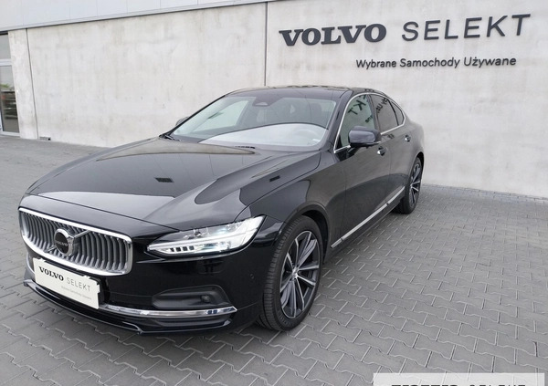 Volvo S90 cena 228400 przebieg: 27565, rok produkcji 2021 z Poznań małe 781